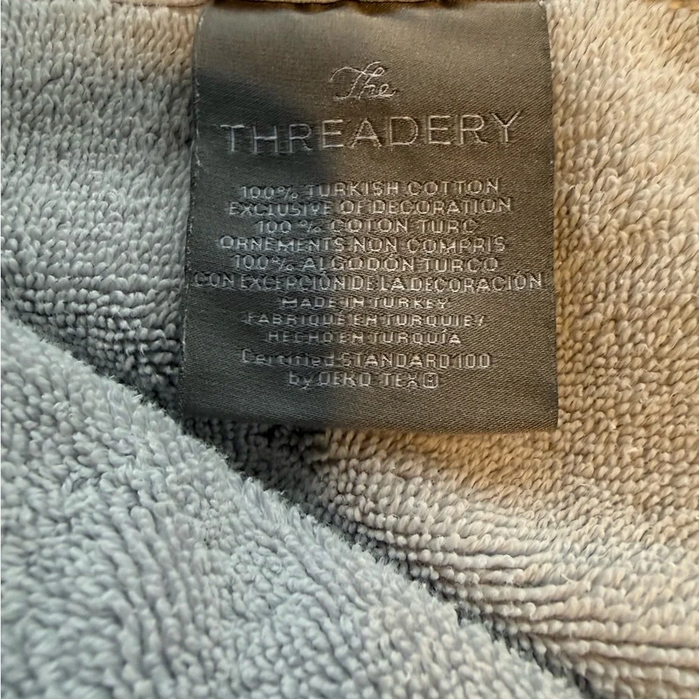 The Threadery Luxury Turkish Cotton Oversized Bath Sheet – Baby Blue (27